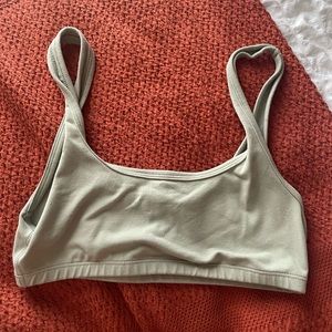 TNA Light Green Bra Top